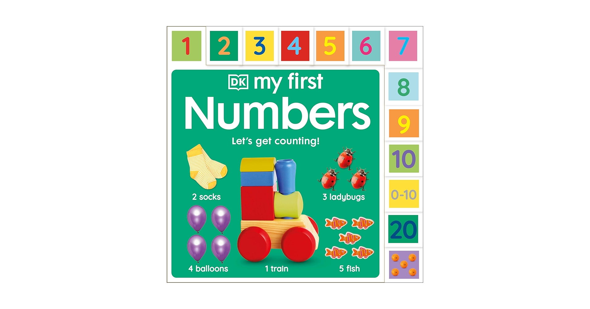 My First Numbers: Let's Get Counting! (My First Tabbed Board